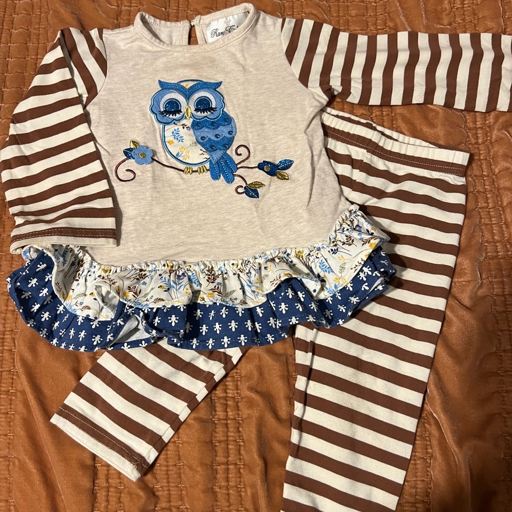 Blue Owl Baby Two Piece Set
